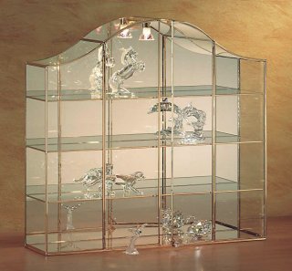 Vetrine di lusso da esposizione Crystal